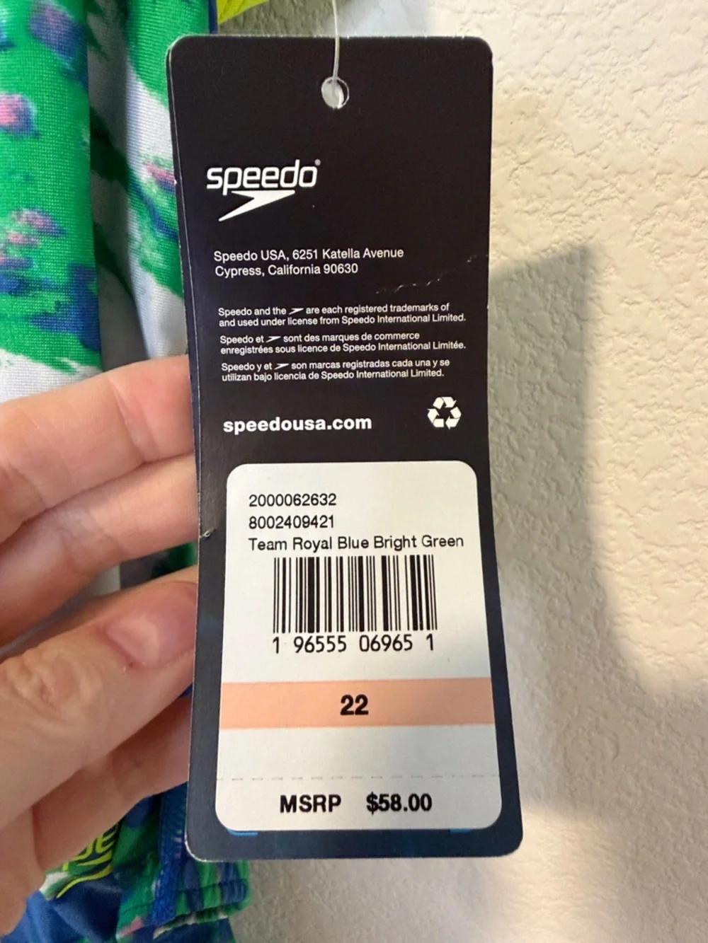 Kids Sports Athletic Speedo One-Piece Swimsuit Bathing Suit Swimwear